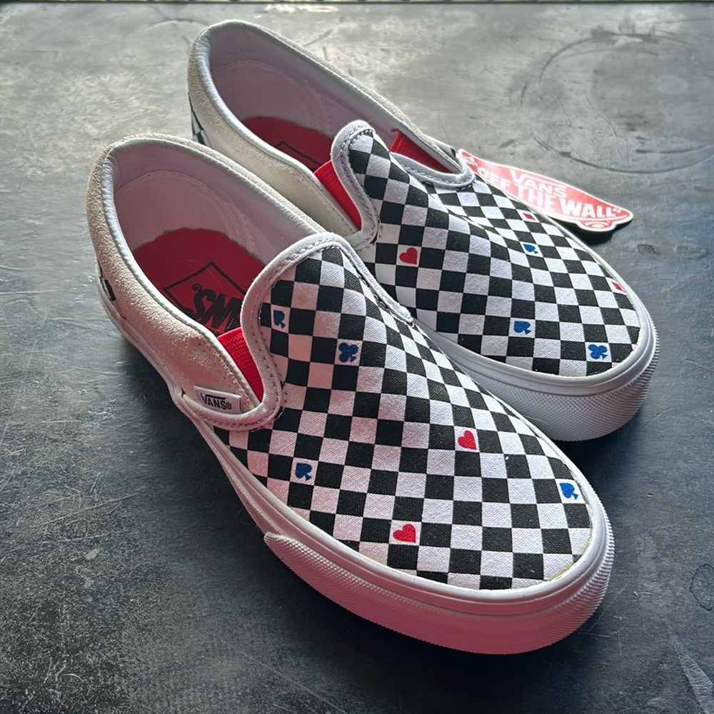 Vans Classic Slip On - Card Suits - NEW with BOX
